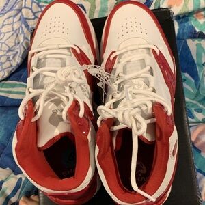 Kids Red and White Sneakers